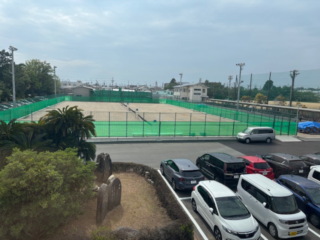 旧校舎跡地への体育設備等完成